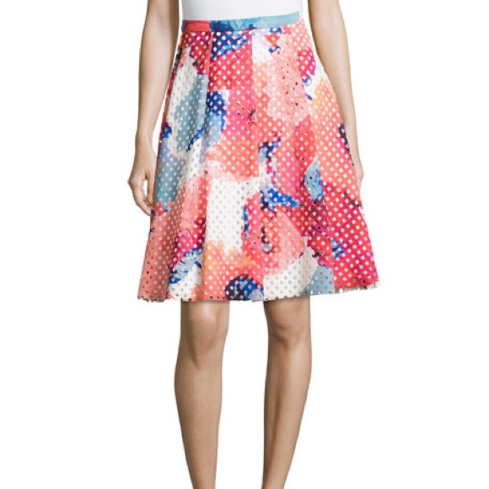 Trina Turk floral skirt size 2 worn once